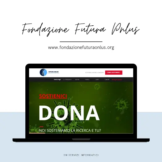 Anteprima sito WEB Fondazione Futura Onlus